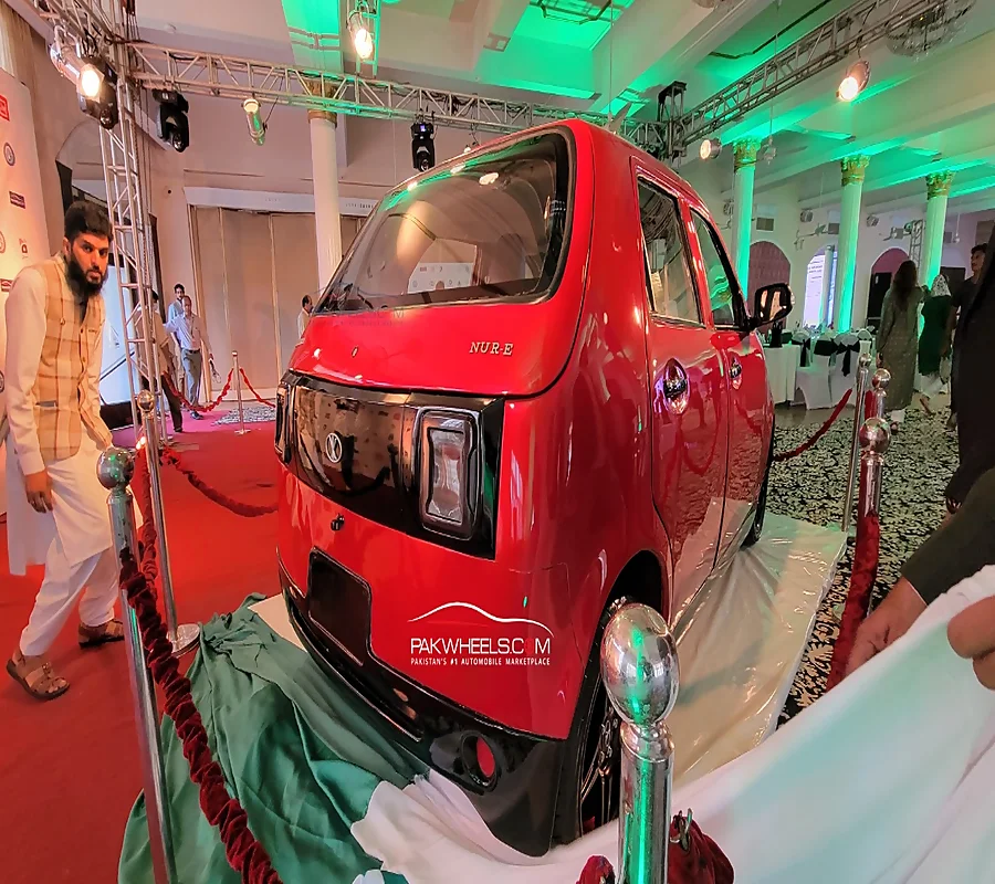 Pakistan's first electric car "NUR-E 75" 