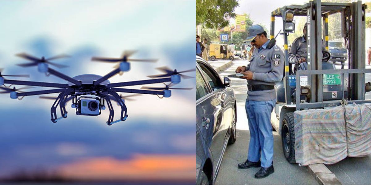 Lahore-Police-Launched-Drone-Cameras